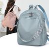 Women's Soft Leather Large Capacity Backpack Multi-Function Shoulder Bag