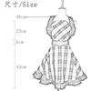 Винтажный хлопковый фартук в клетку для домашней кухни, уборки, работы в маникюрном салоне, рабочий халат-фартук