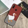 Мультяшный милый гусь для Huawei Nova Y72 Y73 Y90 Y70 Y60 Y91 Y61 12s 12i 11i 8i 9 10 SE P40 Lite P60 P30 Pro Чехол