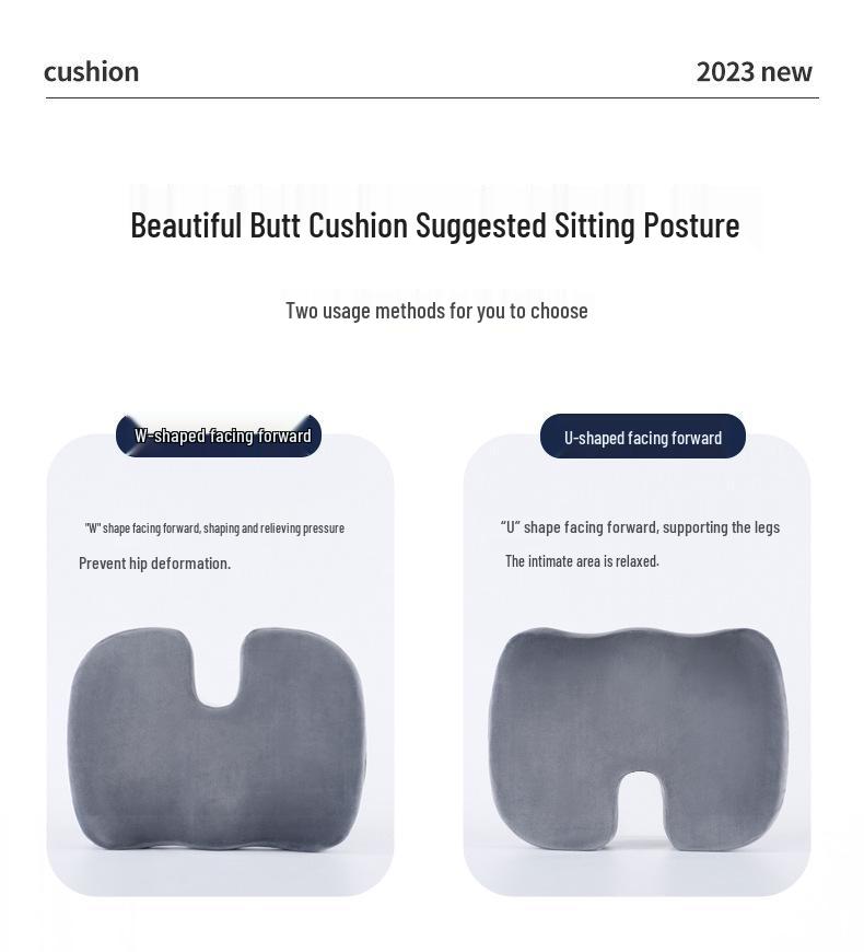 Подушка для офисного кресла из пены с эффектом памяти для всех сезонов