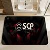 Игровые коврики SCP F-Foundation Противоскользящие Впитывающие воду Длинные полоски Подушки Коврик для спальни Бытовые ковры