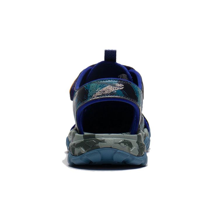 LiNing Youth Trekking Sports Sandals Kids Sandals Purple Blue YKUS012-5