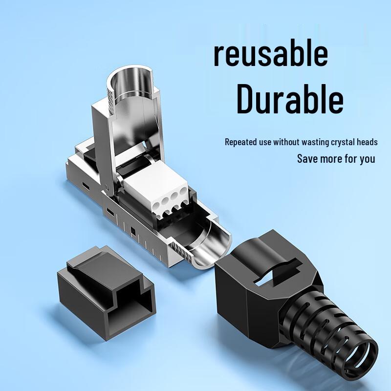 Экранированный Ethernet-разъем RJ45 ShanZe CAT6A