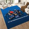 Inter Milan Area Rug Perfect For Kitchen Balcony Outdoor Game Room Antislip Carpet Anime Office Decor Gift For Festivals