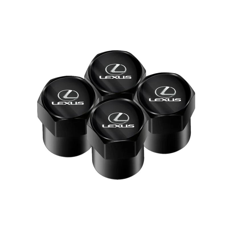4 шт. Колпачки на ниппель колеса автомобиля Пылезащитные аксессуары Для Lexus ES240 ES250 ES350 IS250 IS300 RX270 NX300 RX300 RX350 SL430 CT200