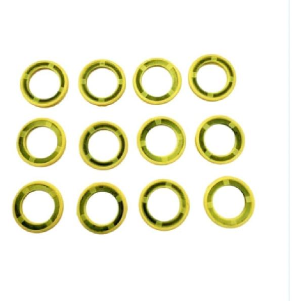 1 Set (12 Pieces) Gearbox Drain Plug Seals 8M0007119 Compatible with Mercury Marine/Mercruiser Drives