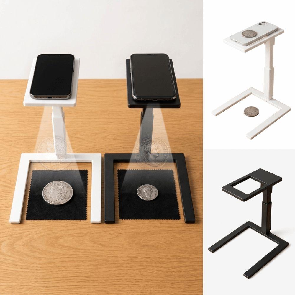 U-Shaped Open Base Coin Photography Stand Overhead Shooting Stand Overhead Top Down Shooting
