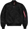 Winter Jacket Alpha Industries MA1 VF NASA Black (166107-404)