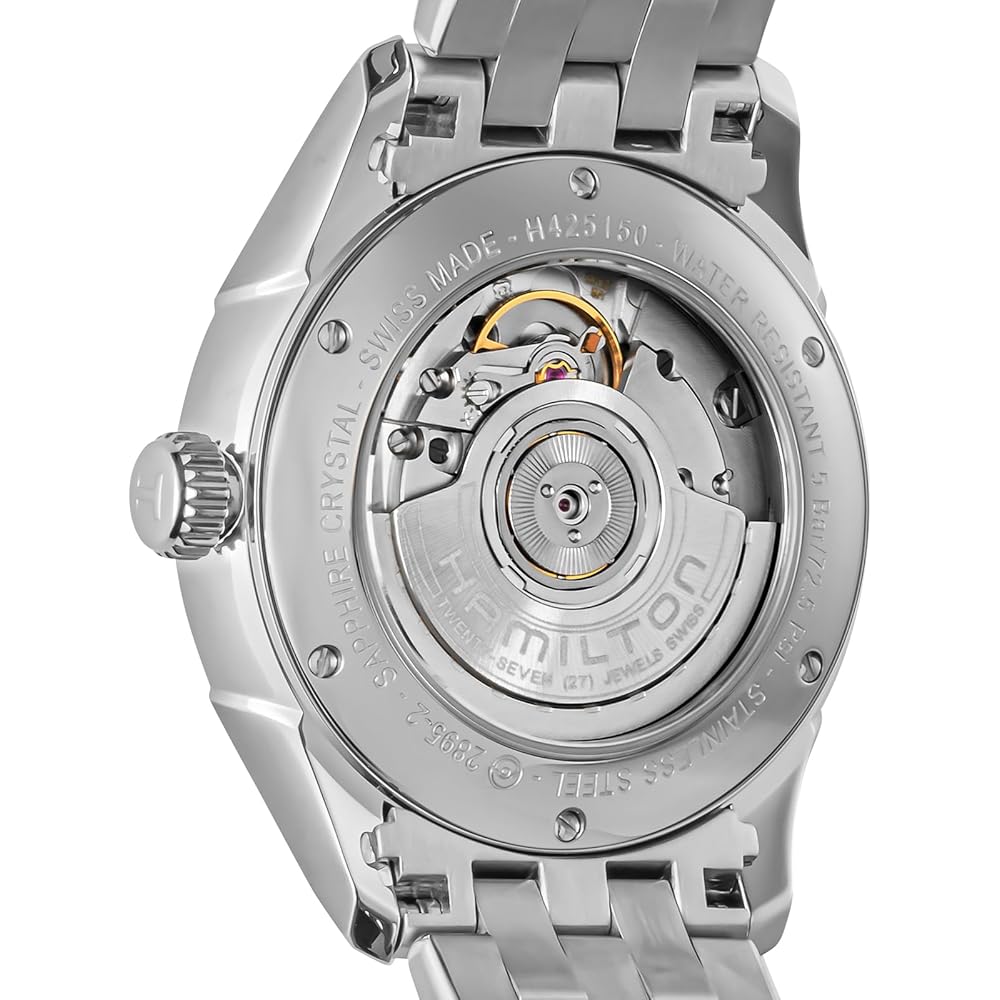 HAMILTON Men's Jazzmaster Maestro Watch, Stainless Steel, Automatic, Sapphire Crystal, H42515135 [Parallel Import]