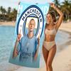 Beach Towel with Haaland Pattern - soft,absorbent,machine washable Lightweight&Modern,swimming,Travel Essentials