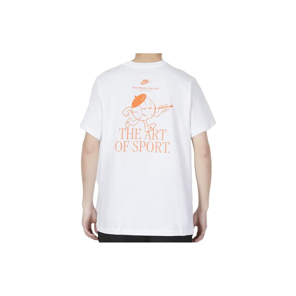 Nike Drop Shoulder Sleeve T-Shirt Men's White FB9799-100