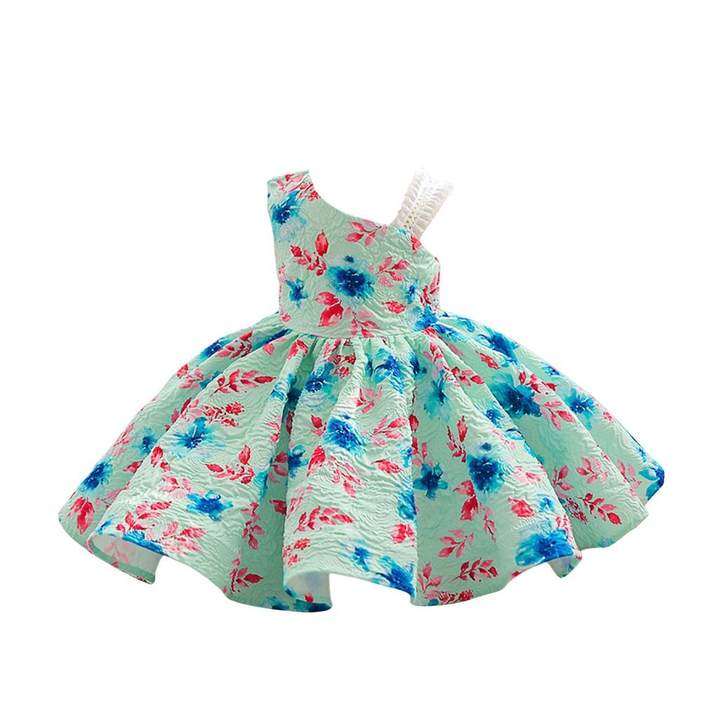 Платье для девочки-принцессы, подходящее по цвету, милое платье без рукавов высокого класса