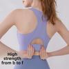 Женский ударопрочный цельный спортивный бюстгальтер I-Back для бега и йоги