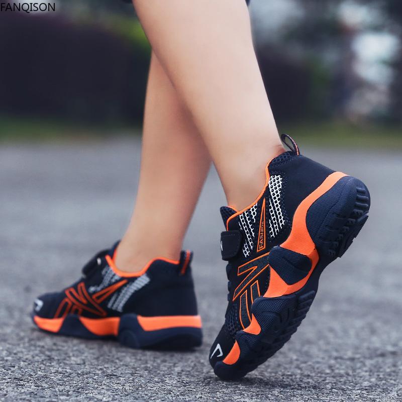 Детская обувь Спортивная обувь для мальчиков Сетчатая обувь для мальчиков Средняя и большая повседневная обувь для мальчиков для мальчиков Обувь для мальчиков