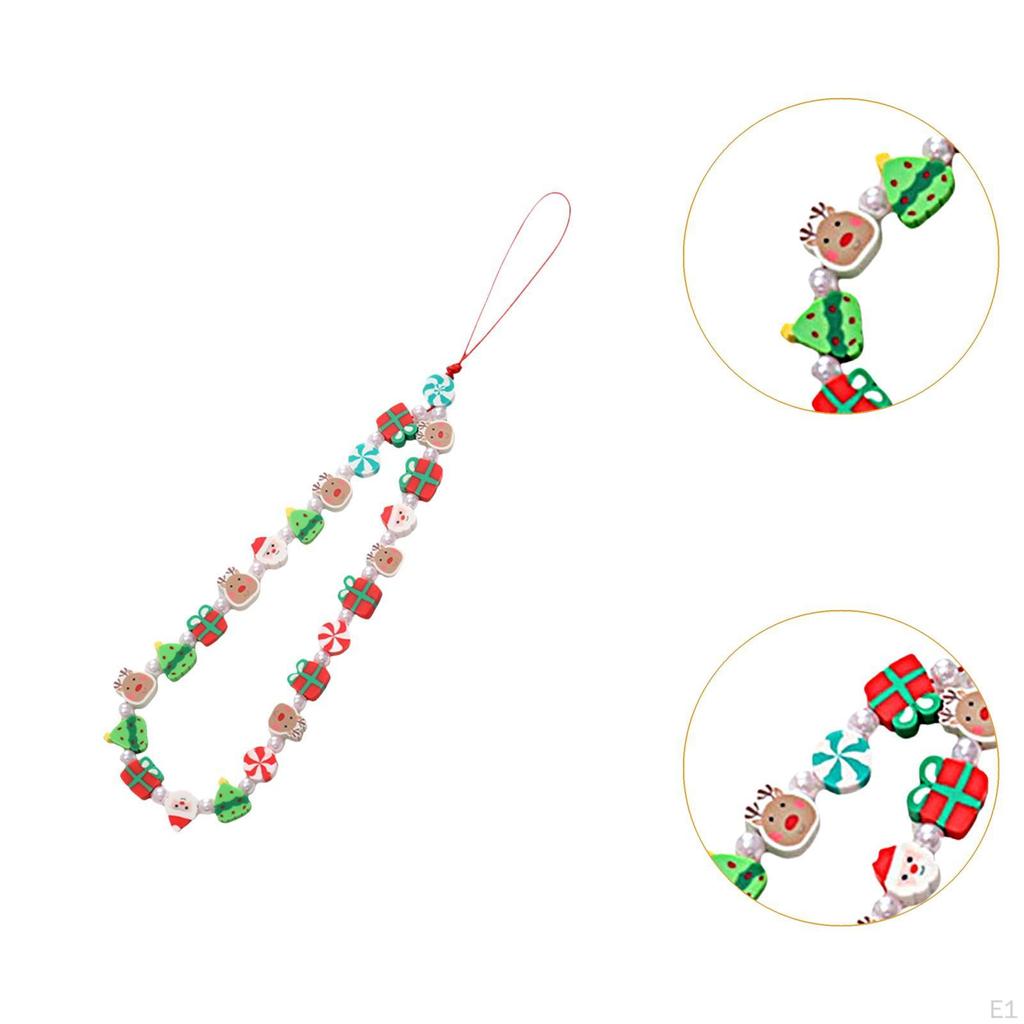 Телефонный шнурок-подвеска, рождественское украшение, многофункциональные, простые в использовании аксессуары