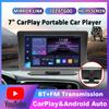 7" Portable Wireless Carplay Android Auto Radio Car Multimedia Player HD IPS Touch Screen Bluetooth FM AUX Support YouTube