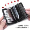 Men Women RFID Blocking Metal Aluminum ID Card Case RFID Wallet Credit Card Holder Coin Purse