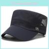 Breathable Summer Sun Hat For Men Adjustable Casual Flat Cap For Outdoor Activities