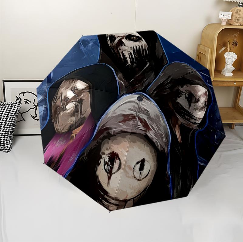 Dead By Daylight (5) Прочный каркас зонта подходит для активного отдыха, пляжных путешествий, идеальный подарок на все сезоны