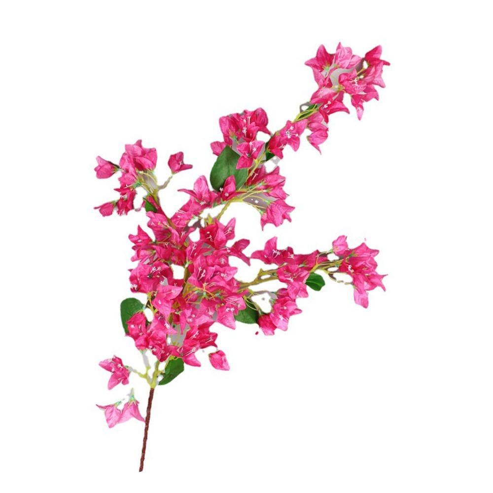 Bougainvillea 120cm Bendable Faux Flower Stems Bedroom Indoor Greenery Matching