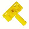 Extended Handle Drywall Smoothing Trowel Yellow Plastic Putty Spatula Skimming Blade Adapter for Corner Repair, Caulk Finishing, Smooth Finish Trowel