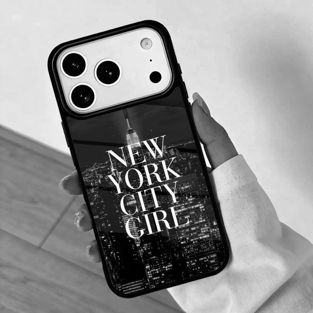 New York City Mobile Phone Case for IPhone 17 AIR 16pro Max 15 14 13 12 11 Bumper Cover