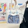 Милая вместительная сумка женская японская двумерная девочка pain bag ins плечевая прозрачная сумка-мессенджер модная детская сумка