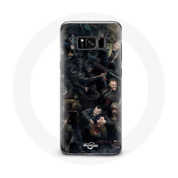 Case for Samsung Galaxy S8 Vikings Teaser Season 6 Poster Characters Art