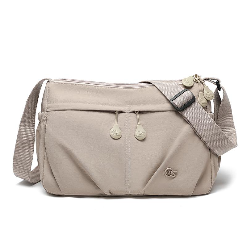 Women Crossbody Bag Nylon Hobo Bag Lightweight Sports Large Capacity Shoulder Bag Mother Bag