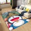 Doraemon Japanese Anime Cartoon Area Rug,Carpet Rug for Living Room Bedroom Sofa Doormat Decoration, Kid Play Non-slip Floor Mat