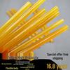 High Viscosity Yellow Hot Melt Glue Sticks for Glue Guns, 11mm & 7mm, Super Adhesive Candle Glue