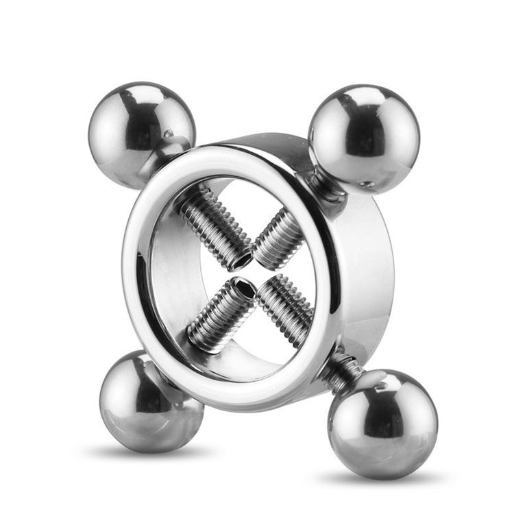 Металлический зажим для коррекции сосков из нержавеющей стали для женщин, сексуальная стимуляция для пар, альтернативные товары для взрослых