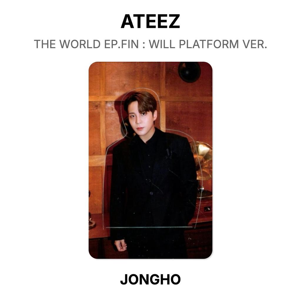 ATEEZ МИР EP.FIN : ВЕРСИЯ ПЛАТФОРМЫ WILL. Официальная фотокарта
