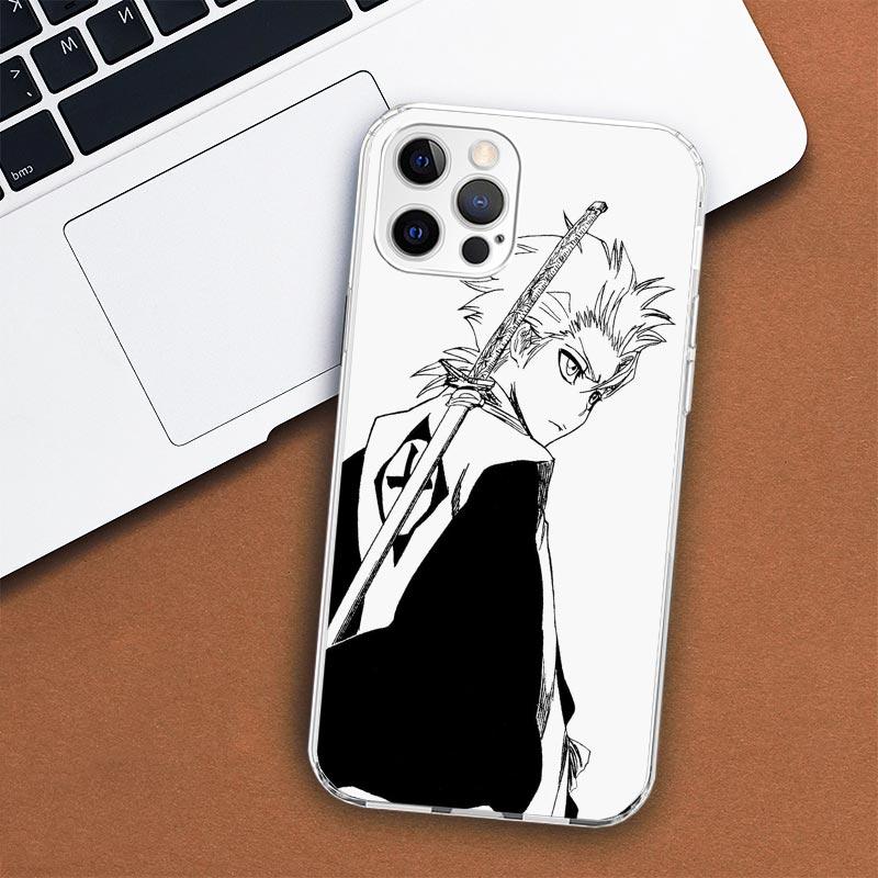 Чехол для телефона Bleach Хитсугая Тоширо для iPhone 11 12 13 Mini 14 15 Plus 17 Air 16 Pro Max 16E 7 8 SE 2020 Индивидуальная печать Cov
