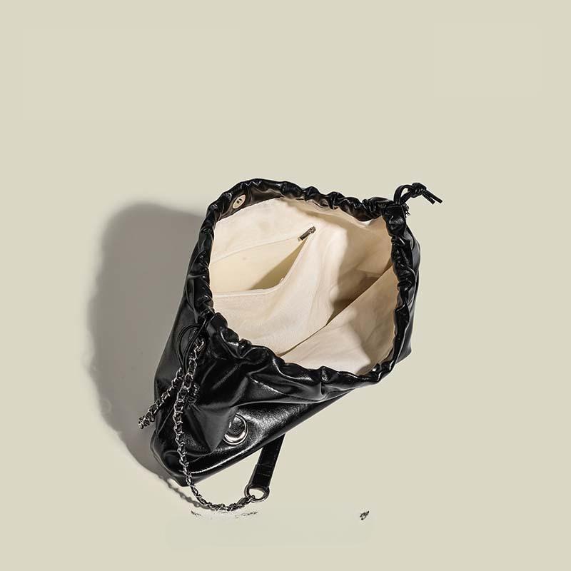 Сумка-тоут на одно плечо для женщин, сумка для поездок на работу, плиссированная сумка-цепочка, сумка-подмышка, универсальная сумка через плечо