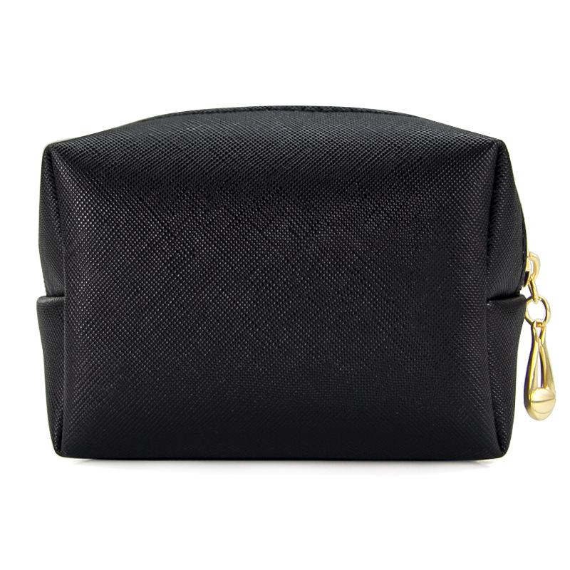 Travel Makeup Bag Portable Outdoor Storage Bag Wash Bag, Small Size PU Waterproof Shell Makeup Bag