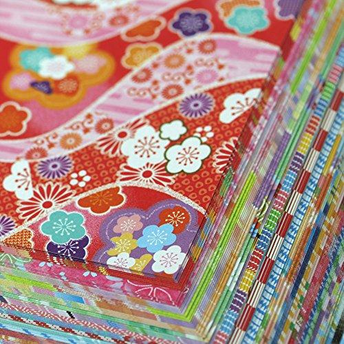 Toyo Origami Washi-style Chiyogami Set Double-sided 7.5cm Square 30 Designs 120 Sheets 018061