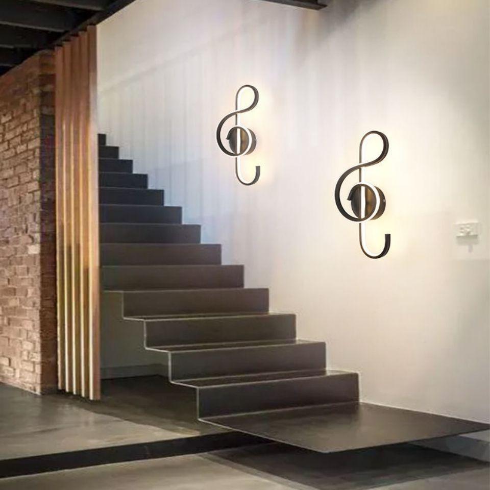 Bedroom Background Wall Lamp Simple Modern Bedroom Children's Room Lamp Bedside Aisle Living Room Corridor Lamp