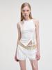 ETMON Lace Banding Short Pants White