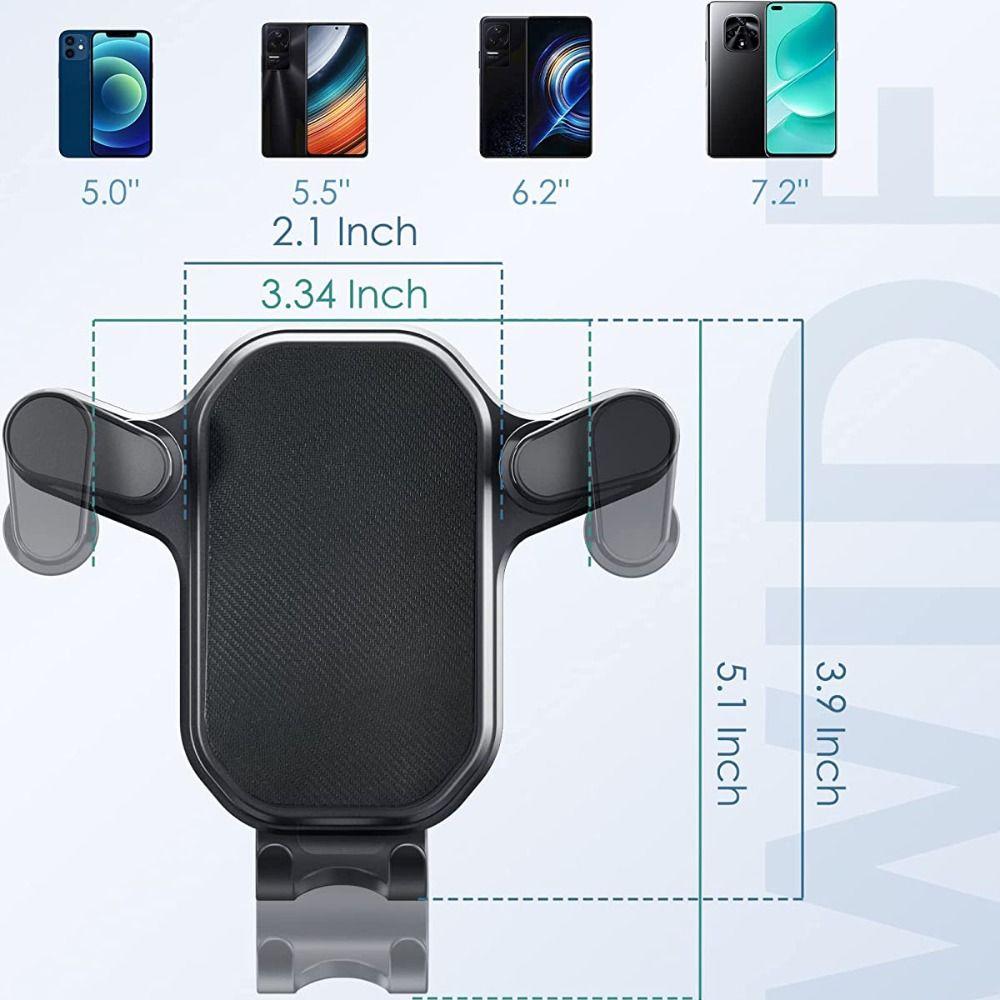 Stand Bracket CellPhone Air Vent Mount Gravity Auto Phone Holder Car Phone Holder Clip