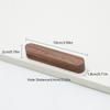 1PC Door Handle Natural Cabinet Pulls Dresser Cupboard Handles Wardrobe Closet Handle Furniture Wooden Kitchen