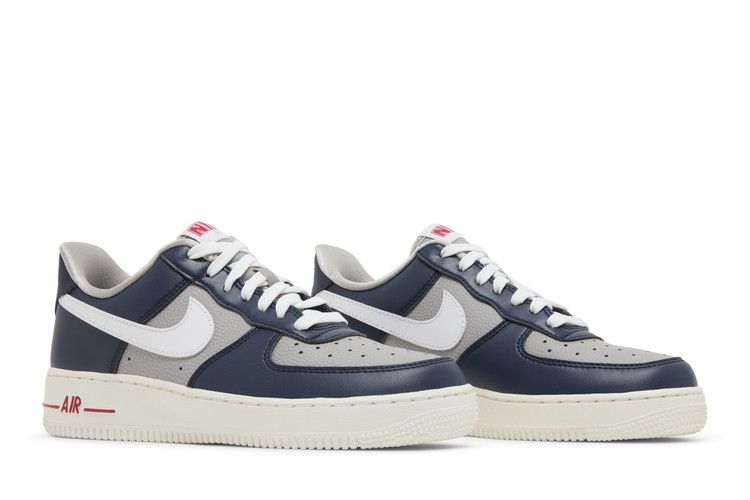 Women's Sneakers Nike Air Force 1 Low '07 SE Be True to Her School (Women's) College Navy/White-Pewter Grey