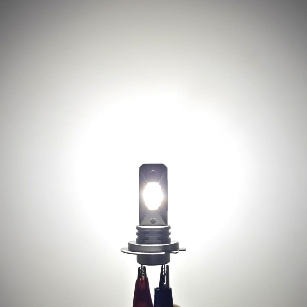 2 Pcs H7 LED Bulb 9V-30V CANBUS 5000lm Strong White Light Off-Road