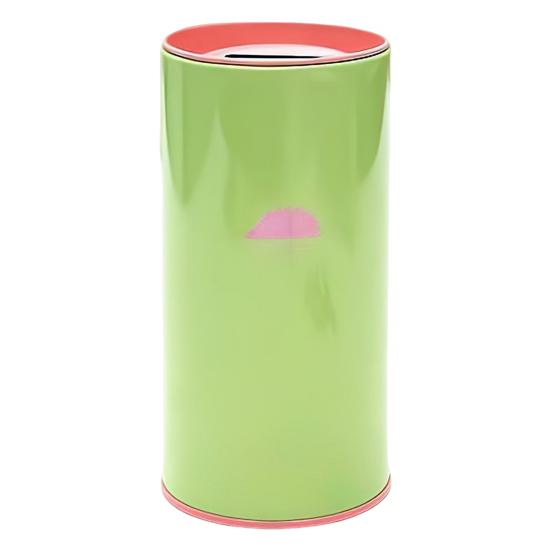 Металлическая копилка большой емкости с рисунком животных, детский цилиндрический сберегательный банк, инструмент для финансового управления