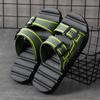 Модные мягкие и удобные амортизирующие тапочки летние новые повседневные мужские туфли нескользящие износостойкие быстросохнущие домашние тапочки
