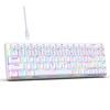 68 Клавиш Проводная Механическая Клавиатура RGB Подсветка Горячая Замена Компактный Дизайн для Игр