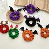 Hair Accessories Antler Bat Elastic Hair Bands Flannel Scrunchies Ponytail Holder Women Hair Rope