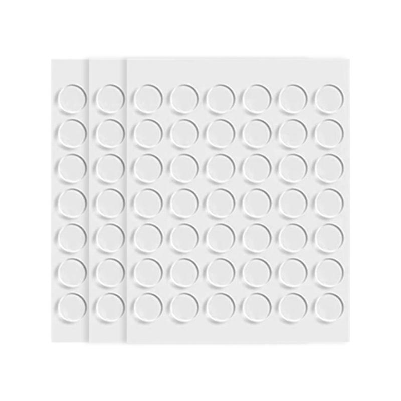 Clear AntiVibration Sticky Pad Car Interior Decors Mounting Sticker Secure Collectibles During Commutes Easy Peels