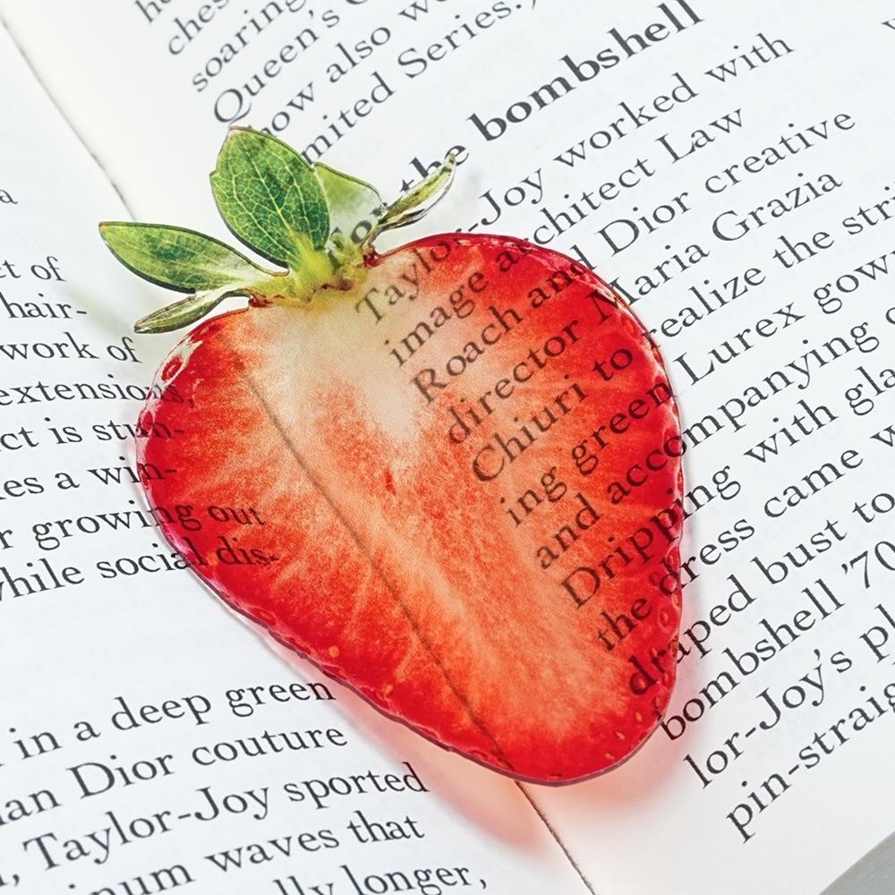 Funny Translucent Bookmark Refractive Color Pages Guide Marker New Acrylic Bookmark  Note Marker