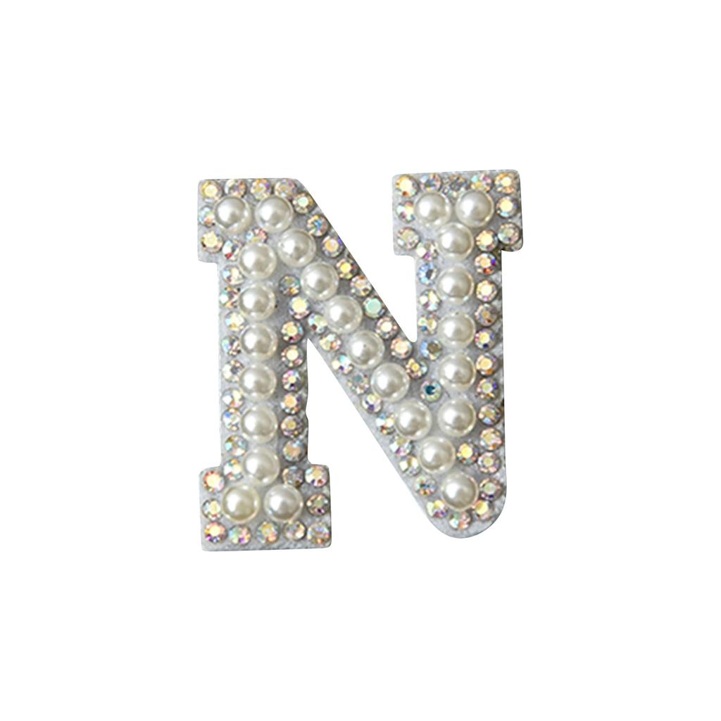 Аксессуары для волос с жемчужными стразами и буквами «сделай сам»